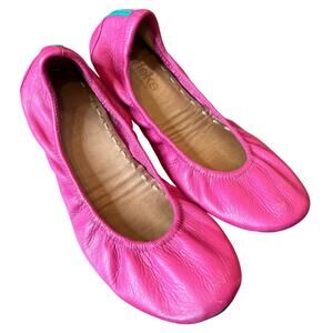 Tieks Pink Ballet Flats Size 7 Slip On